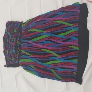 Strapless Betsy Johnson dress